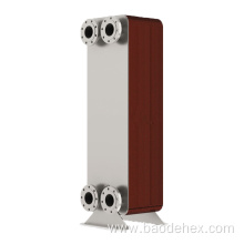 HVAC Water Cooled Brazed Plate Heat Exchanger Evaporator